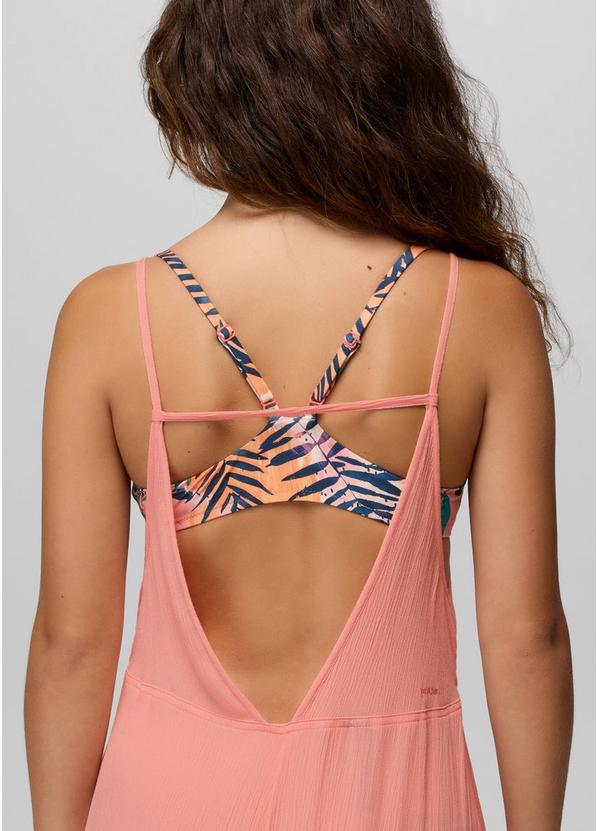 Fernie V-Neck Maxi Dress, Color: Soft Guava, image 4