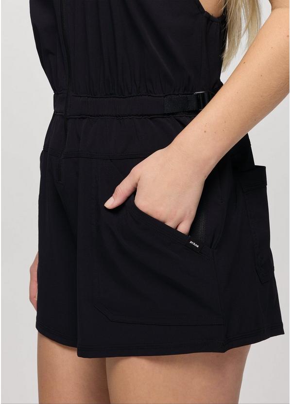 Railay Utility Romper, Color: Black, image 3