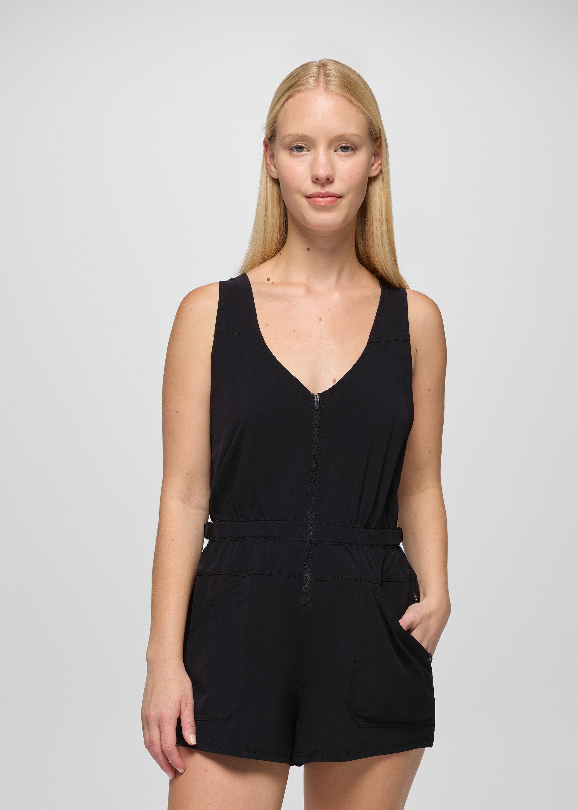 Womens prAna Railay Utility Romper - Black