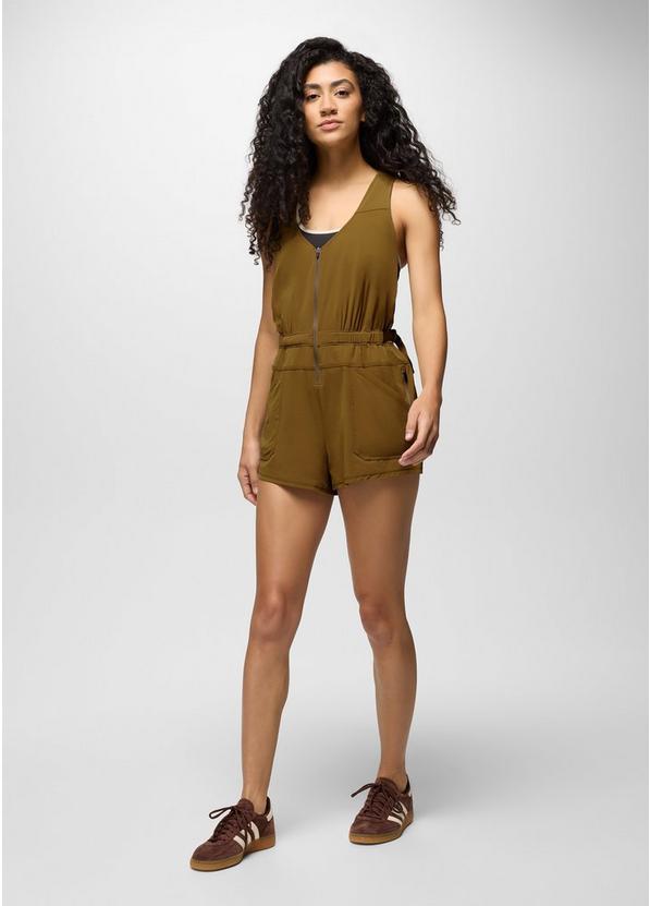 Railay Utility Romper, Color: Retro Olive, image 7
