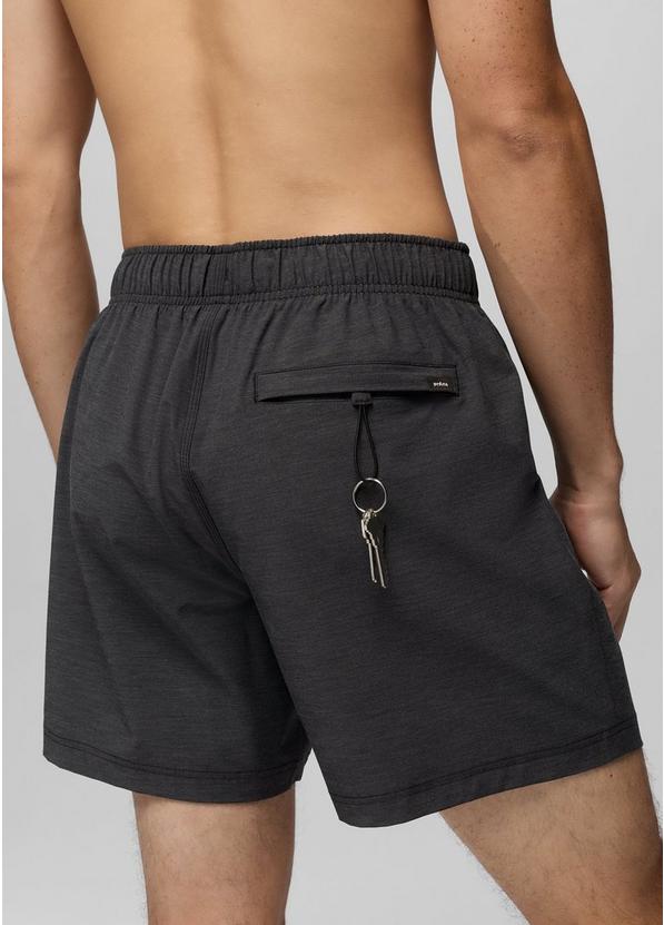 Metric E-Waist Swim Short, Color: Black, image 2