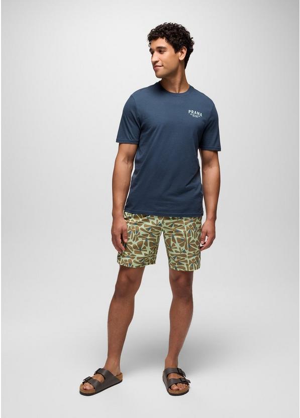 Metric E-Waist Swim Short, Color: Bio Mint Retro Bloom, image 6