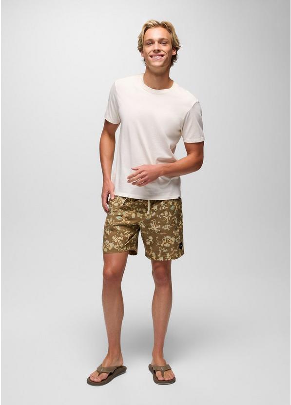 Metric E-Waist Swim Short, Color: Retro Olive Digibloom, image 10