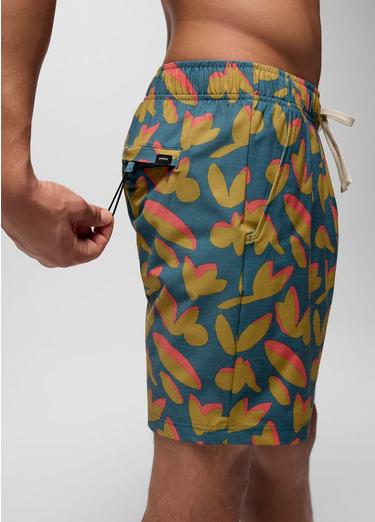 Metric E-Waist Swim Short, Color: Catalina Indo Disco, image 4