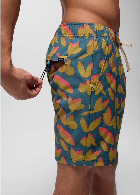 Metric E-Waist Swim Short, Color: Catalina Indo Disco, image 4
