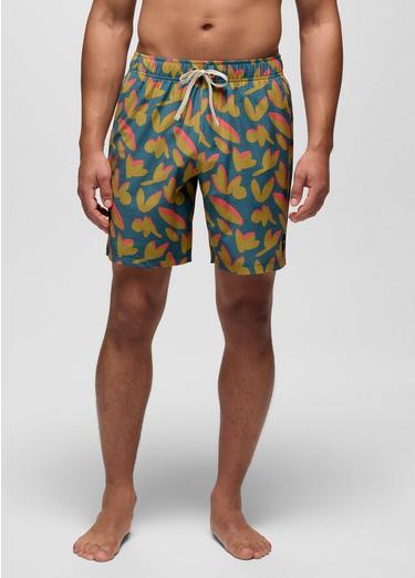 Metric E-Waist Swim Short, Color: Catalina Indo Disco, image 1
