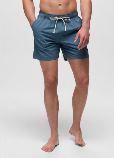 Metric E-Waist Swim Short, Color: Bluff Blue, image 1