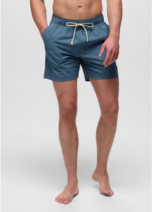 Metric E-Waist Swim Short, Color: Bluff Blue, image 5