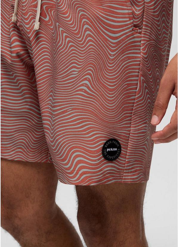 Metric E-Waist Swim Short, Color: Phoenix Wavee, image 7