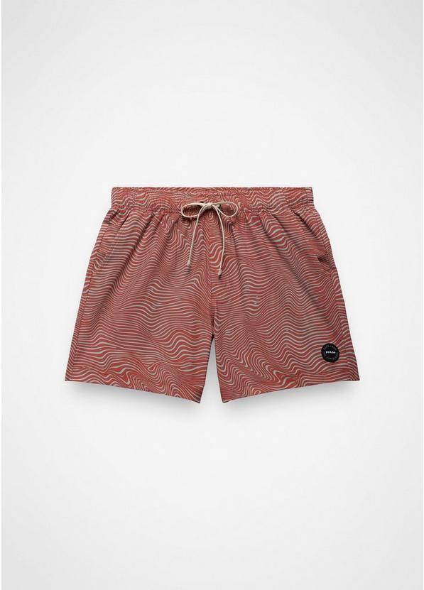 Metric E-Waist Swim Short, Color: Phoenix Wavee, image 8