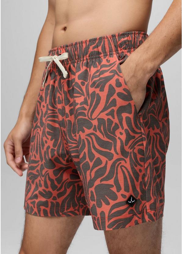 Metric E-Waist Swim Short, Color: Lychee Seaweed, image 1