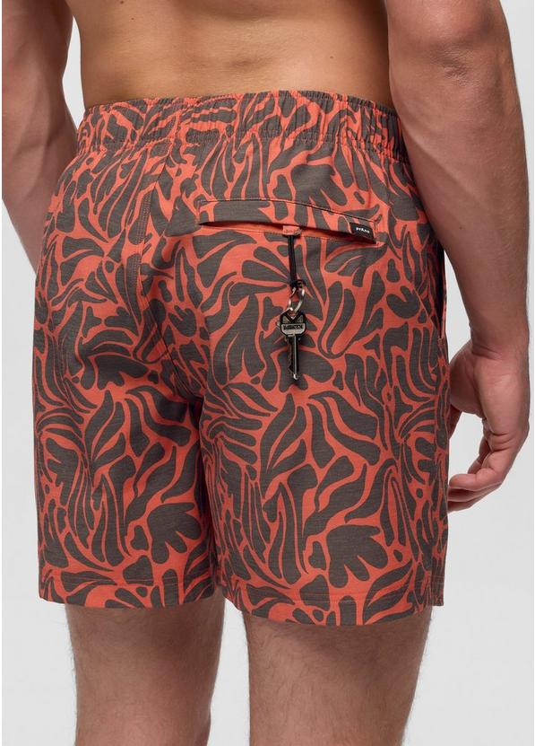 Metric E-Waist Swim Short, Color: Lychee Seaweed, image 2