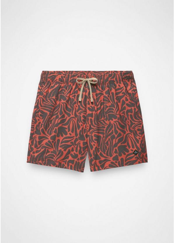 Metric E-Waist Swim Short, Color: Lychee Seaweed, image 7