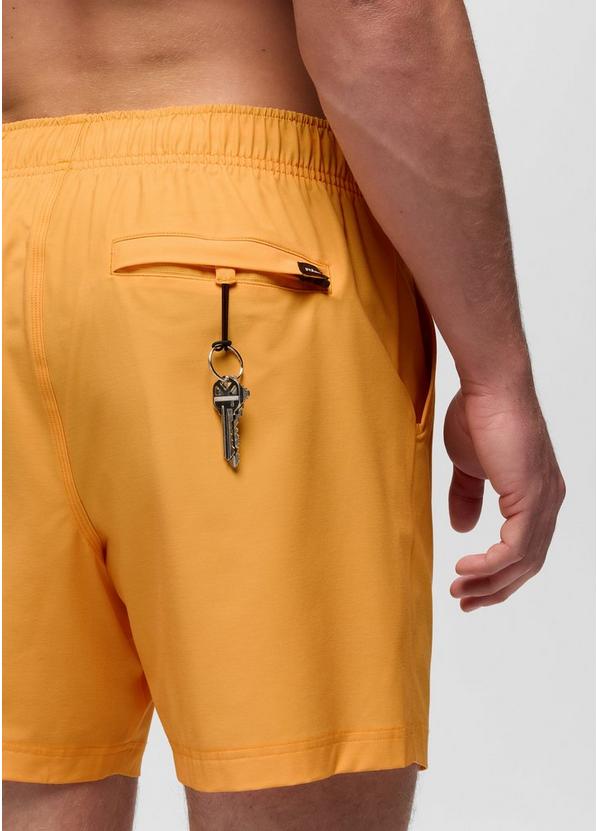 Metric E-Waist Swim Short, Color: Mango, image 2