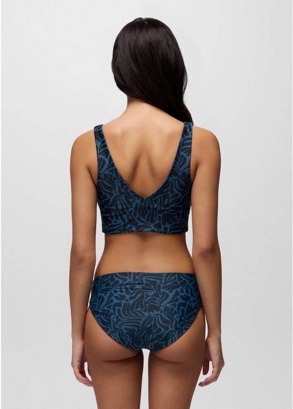 Summer Wave Swim Bottom, Color: Black Seaweed, image 4