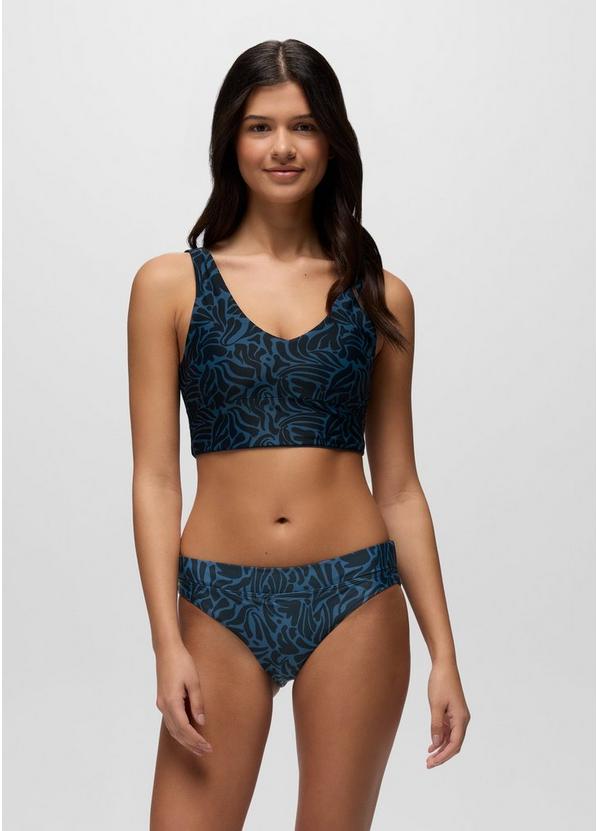 Summer Wave Swim Bottom, Color: Black Seaweed, image 5