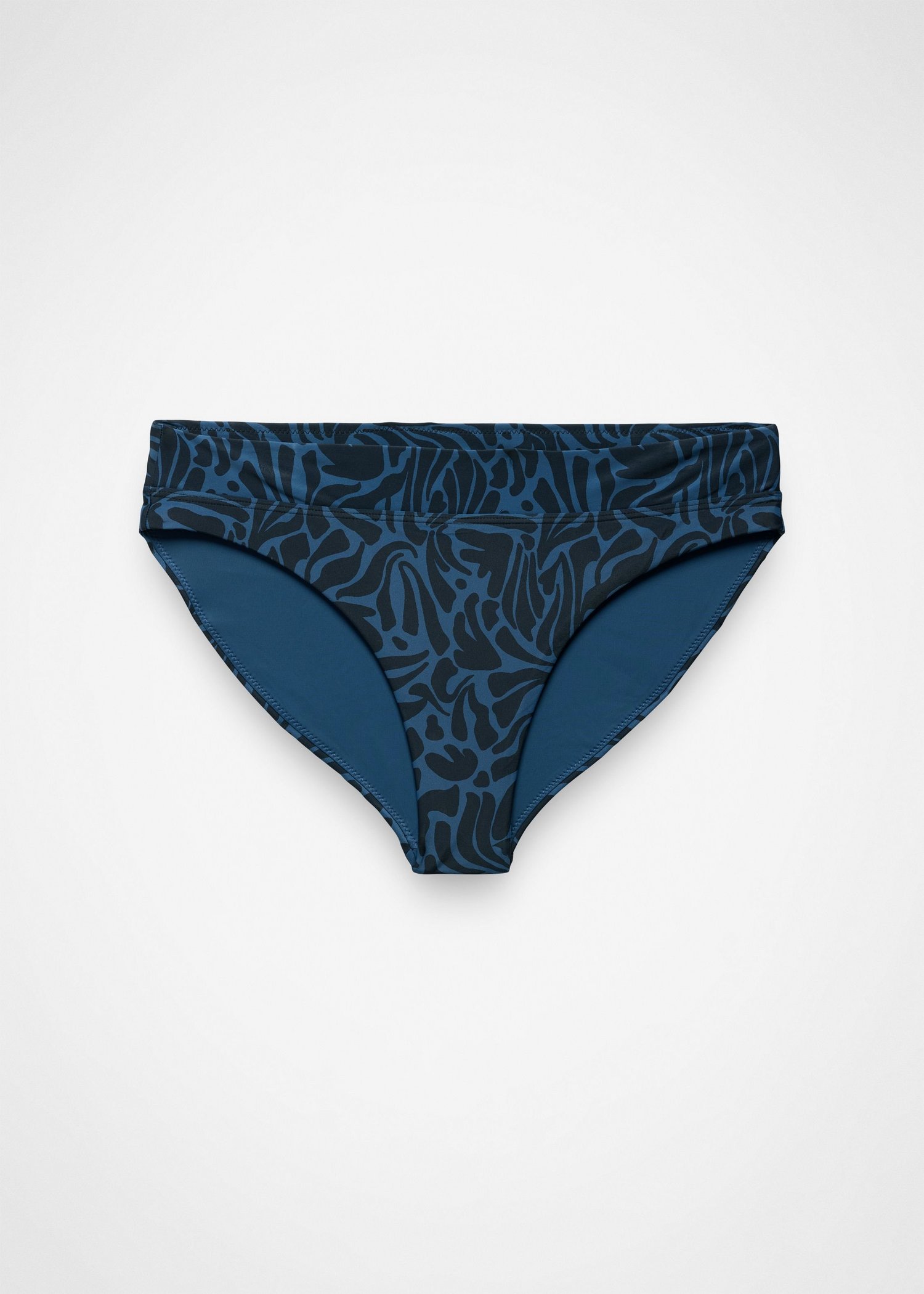 Womens prAna Summer Wave Swim Bottom - Black Seaweed