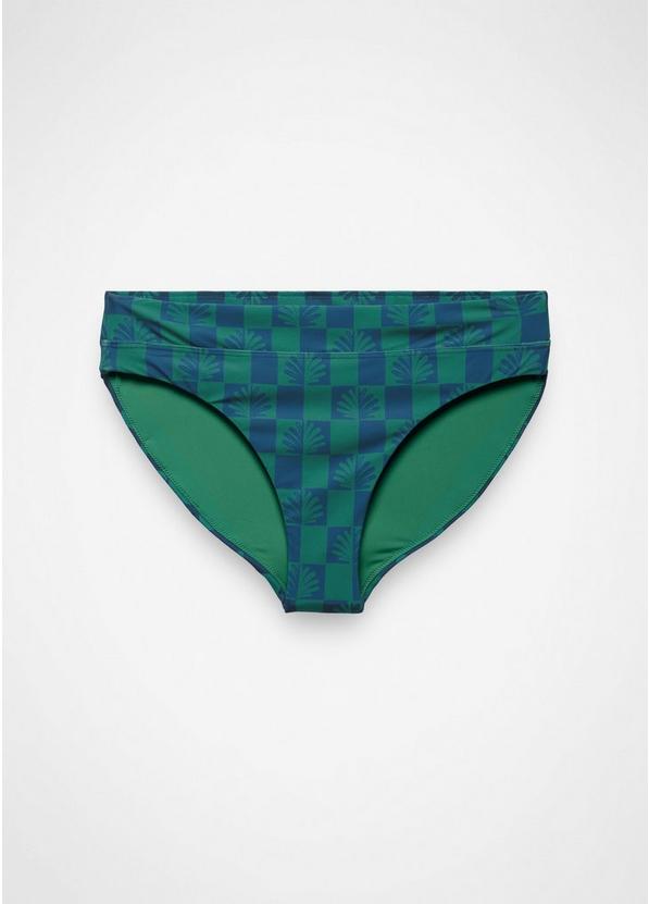 Summer Wave Swim Bottom, Color: Bluff Blue Checker, image 1