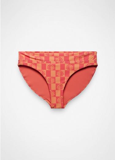 Summer Wave Swim Bottom, Color: Guava Pop Checker, image 25