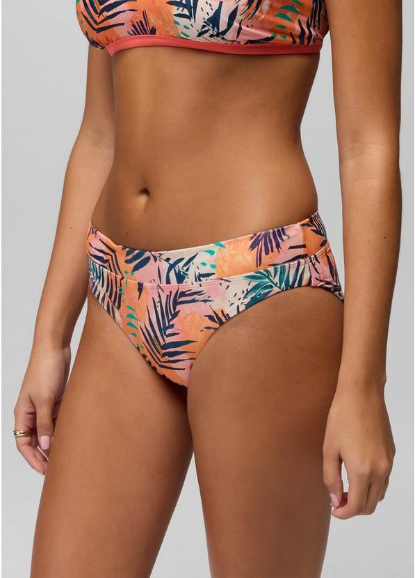 Summer Wave Swim Bottom, Color: Papaya Island Fever, image 2
