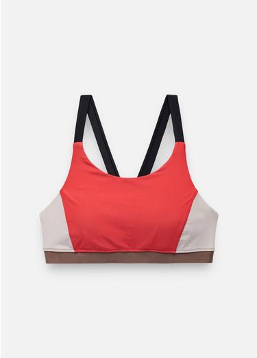 Baja Bound Sport Top, Color: Rose Fire Colorblock, image 1