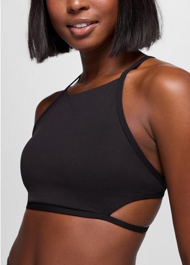 Luxara High Neck Bra, Color: Black, image 8