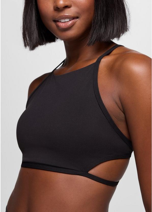 Luxara High Neck Bra, Color: Black, image 4