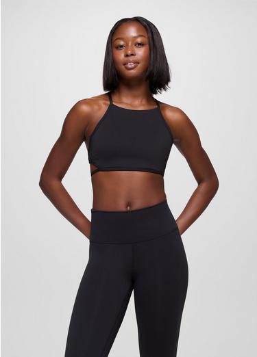 Luxara High Neck Bra, Color: Black, image 3