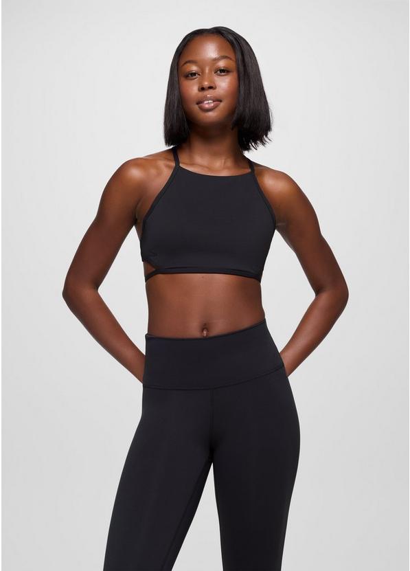 Luxara High Neck Bra, Color: Black, image 1