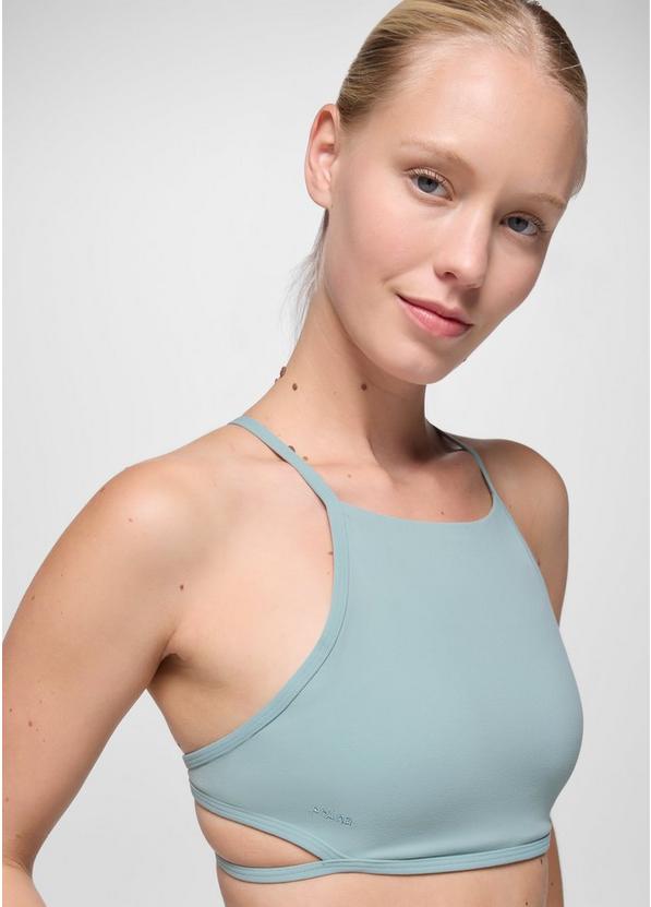 Luxara High Neck Bra, Color: Saltwater, image 4