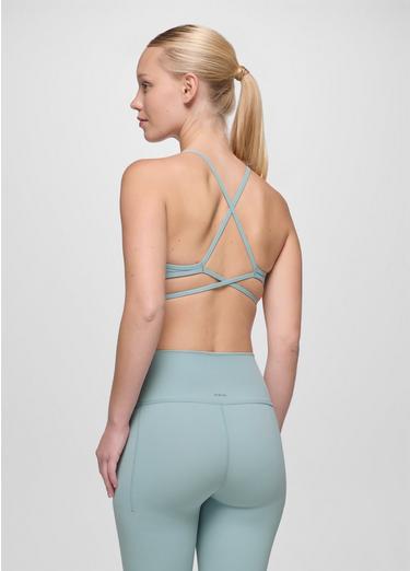 Luxara High Neck Bra, Color: Saltwater, image 2