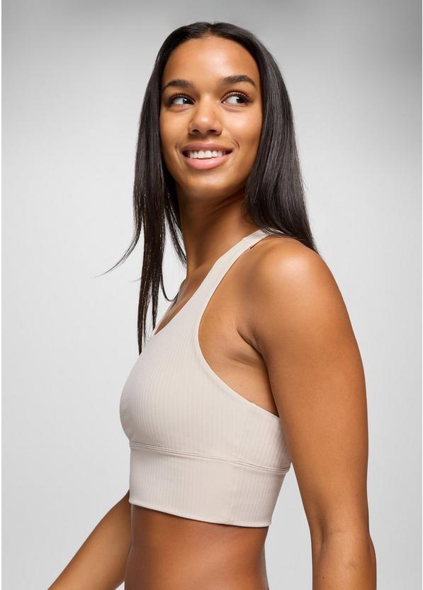 Luxara Rib Racerback Bralette, Color: Almond, image 3