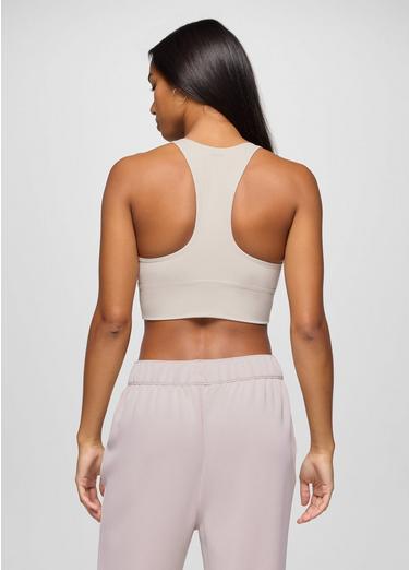 Luxara Rib Racerback Bralette, Color: Almond, image 2
