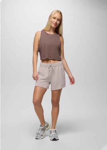 Shea High Rise Short, Color: Almond, image 8