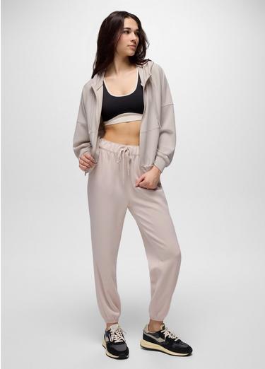Shea Soft High Rise Jogger, Color: Almond, image 9