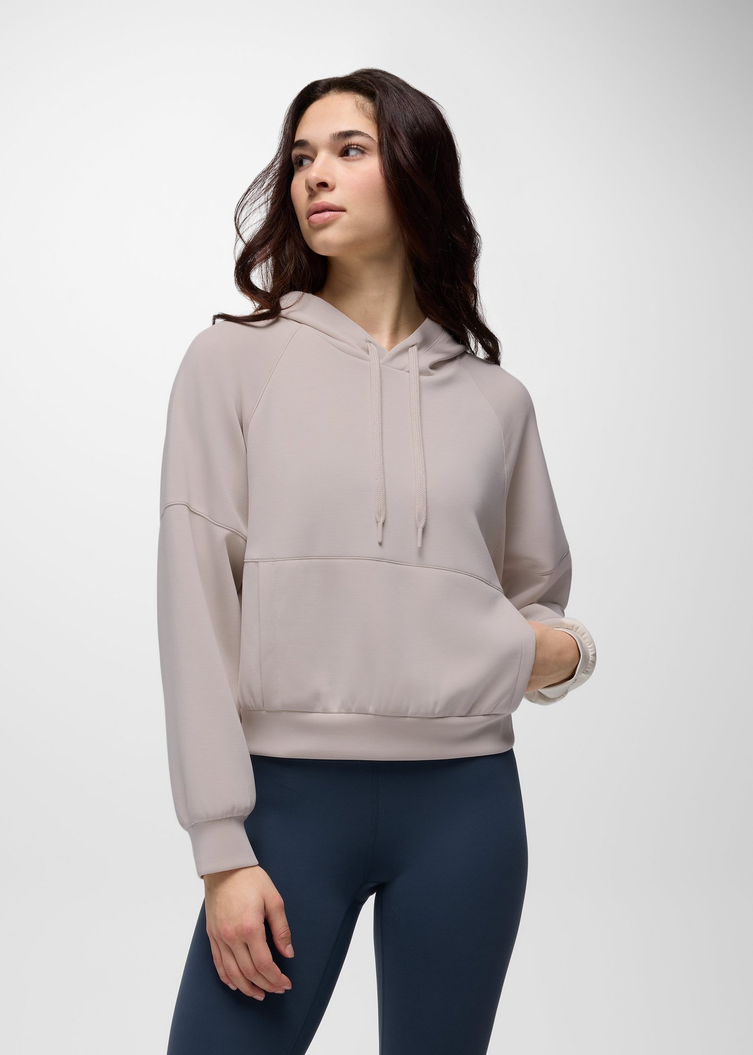 Womens prAna Shea Soft Hoodie - Almond