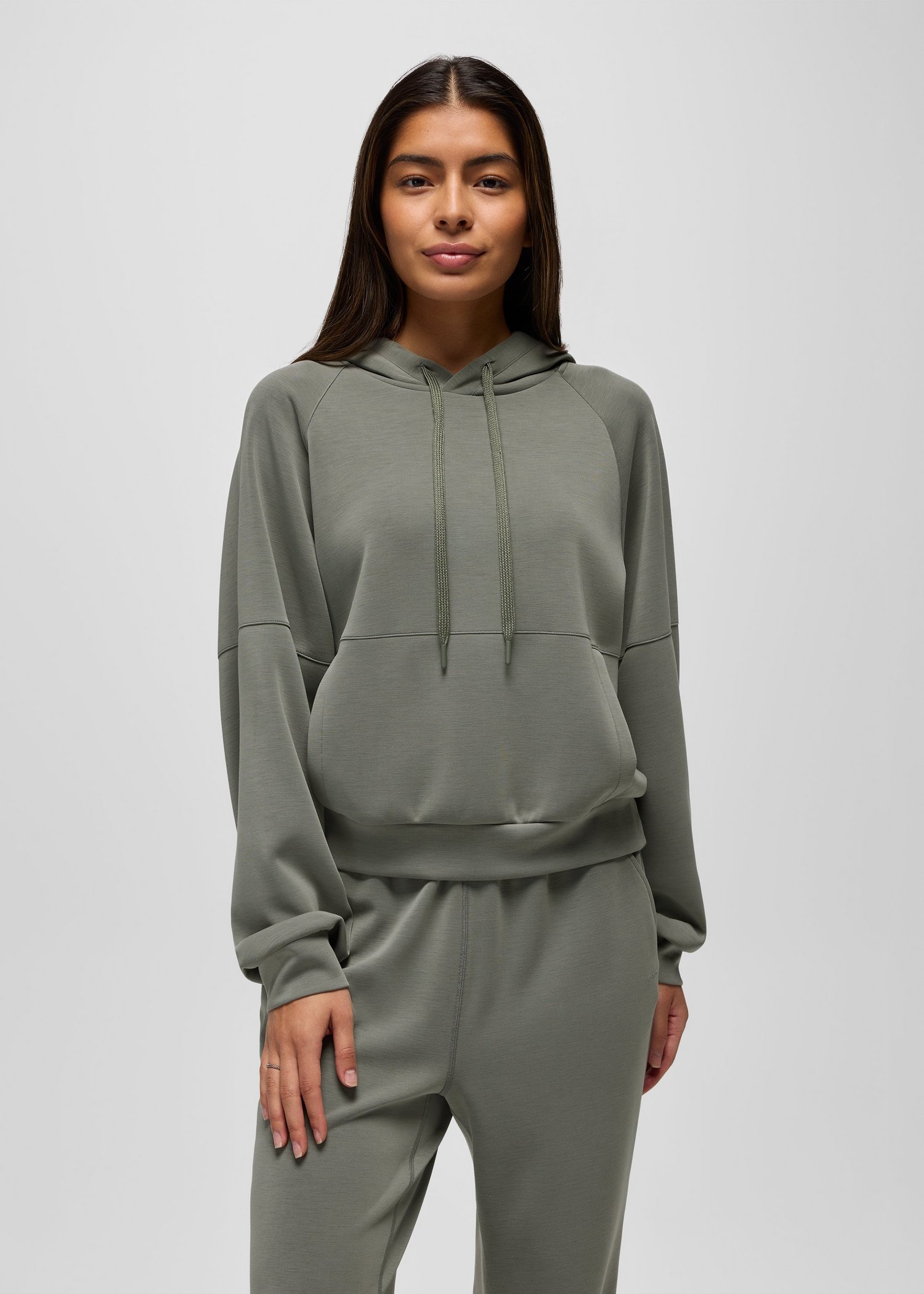 Womens prAna Shea Soft Hoodie - Thyme