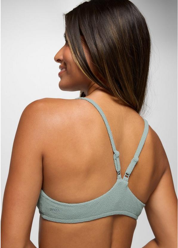 Lahari Scrunch Swim Top, Color: Saltwater, image 5