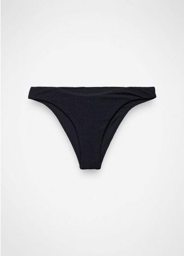 Lahari Scrunch Classic Swim Bottom, Color: Black, image 1