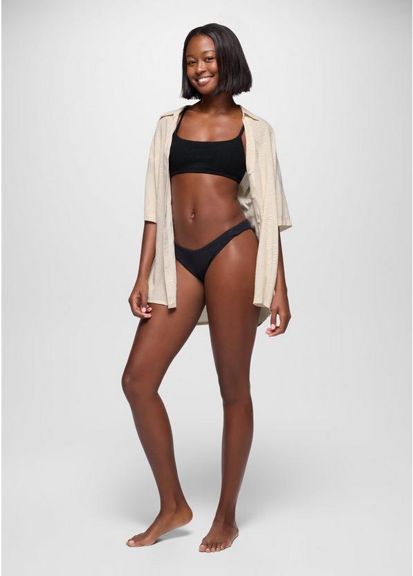 Lahari Scrunch Classic Swim Bottom, Color: Black, image 5