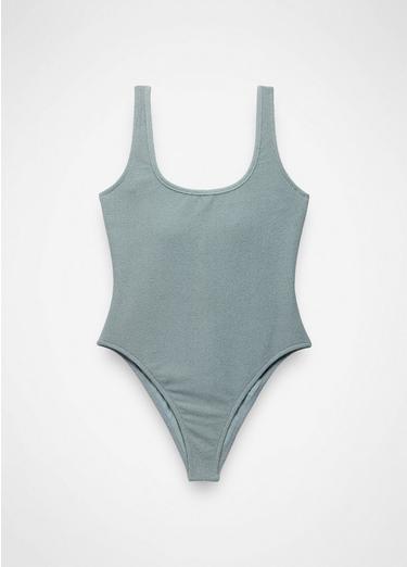 Lahari Scrunch One Piece Swimsuit, Color: Saltwater, image 1
