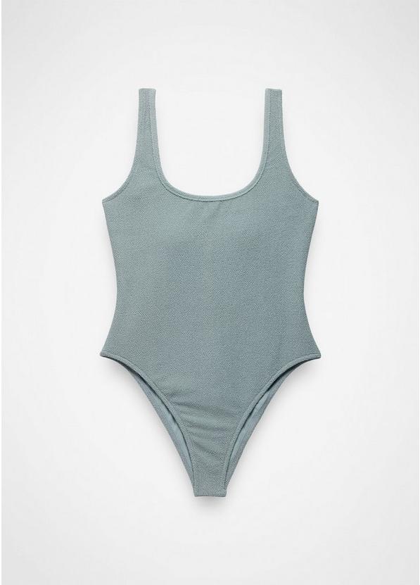 Lahari Scrunch One Piece Swimsuit, Color: Saltwater, image 1