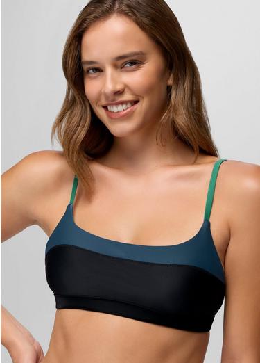 Baja Bound Adjustable Swim Top, Color: Bluff Blue, image 2