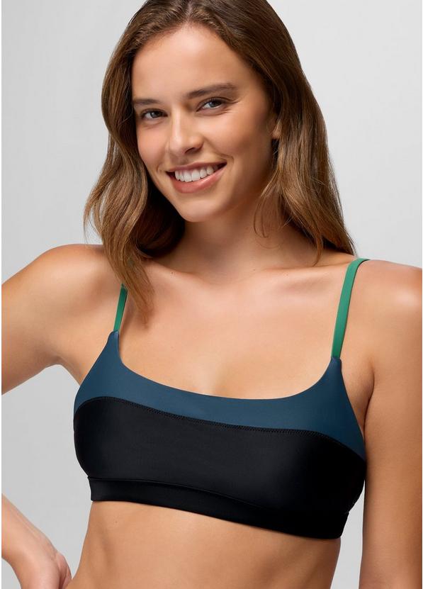 Baja Bound Adjustable Swim Top, Color: Bluff Blue, image 2