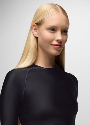 Baja Bound Rashguard Swim Top, Color: Black, image 4