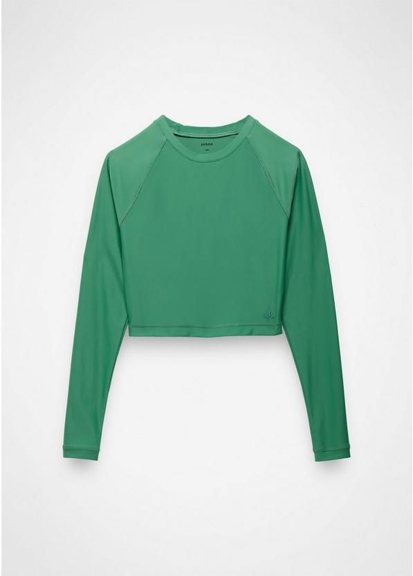 Baja Bound Rashguard Swim Top, Color: Jade, image 1