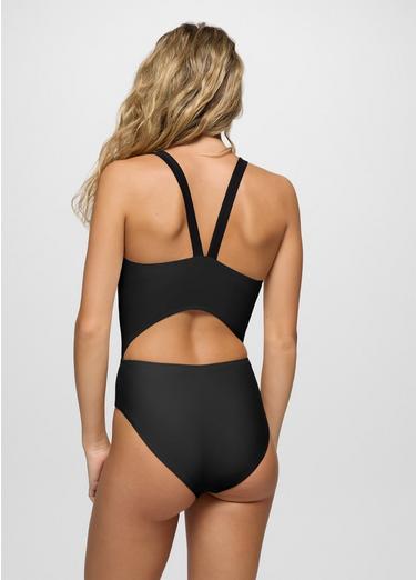 Baja Bound Cutout One Piece Swimsuit, Color: Black, image 3