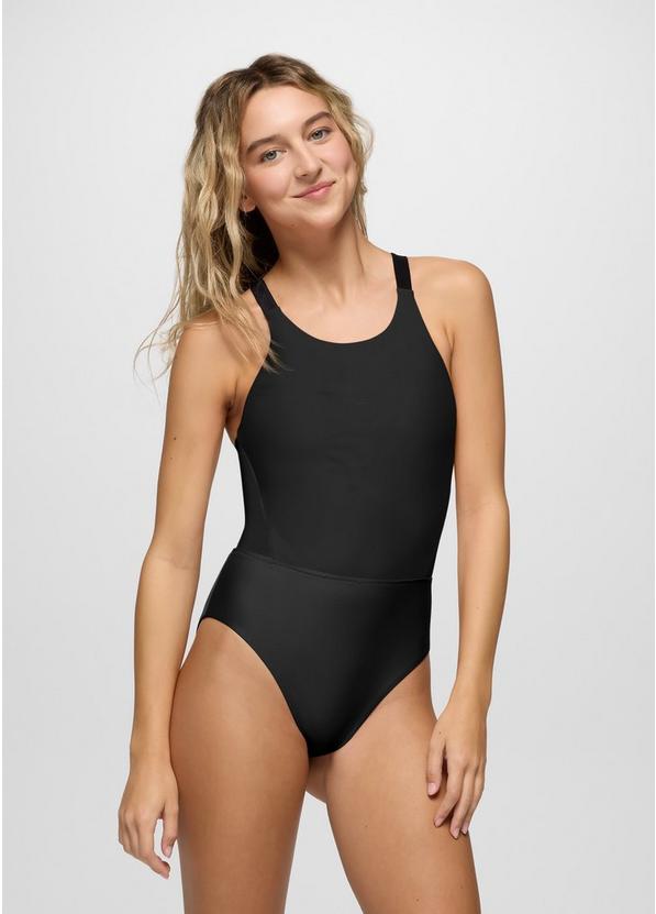 Baja Bound Cutout One Piece Swimsuit, Color: Black, image 2