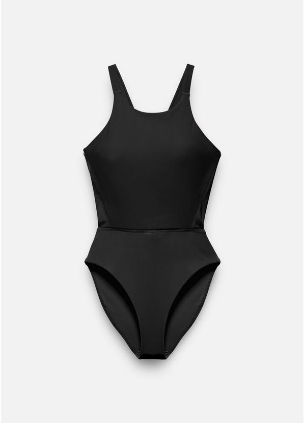 Baja Bound Cutout One Piece Swimsuit, Color: Black, image 1