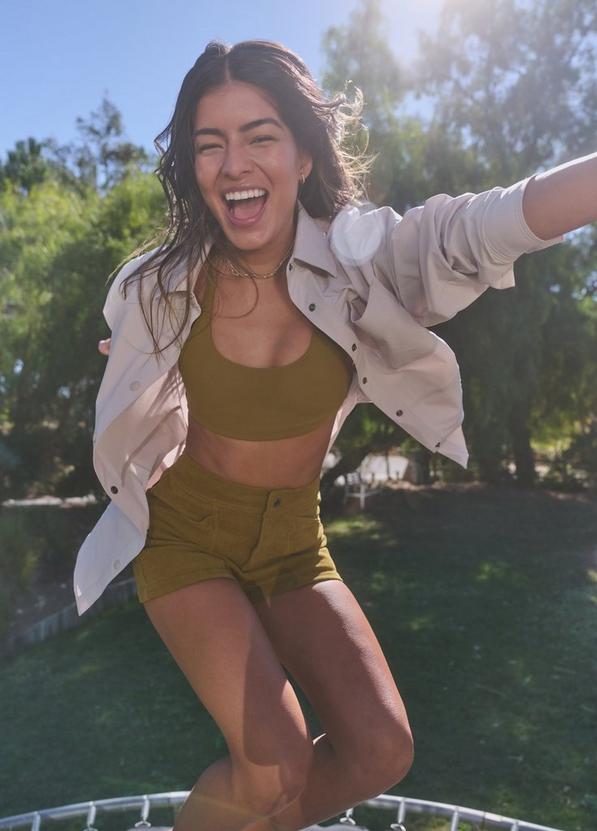 Deja View Short, Color: Retro Olive, image 4